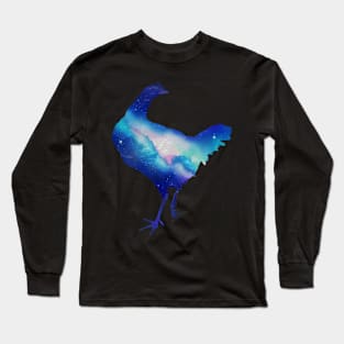 Galaxy chicken Long Sleeve T-Shirt